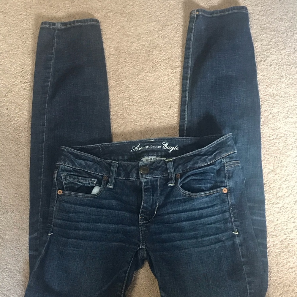American Eagle Outfitters Skinny Jeans 2 Long - Picture 2 of 5